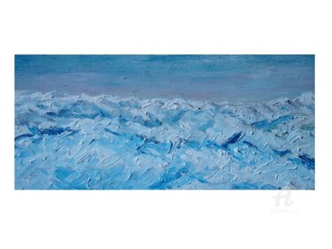 Painting titled "Alps 1" by Zara Wren, Original Artwork