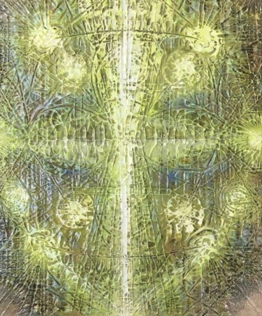 Картина под названием ""Activator of energ…" - Зария Рай, Подлинное произведение искусства, Акрил