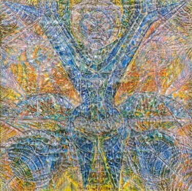 Картина под названием ""Om Nacerato"" - Зария Рай, Подлинное произведение искусства, Акрил