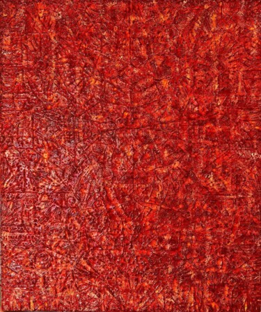 Pintura intitulada "Новая Кровь" por Zaria Raj, Obras de arte originais, Acrílico