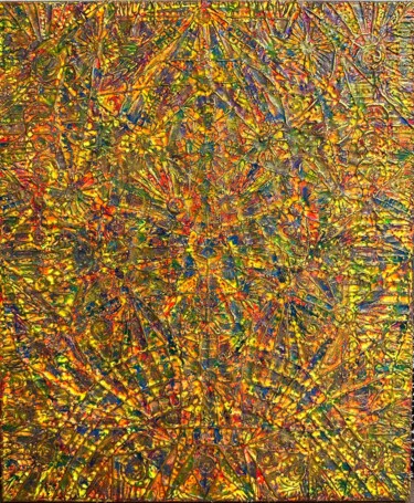 Картина под названием "Матрица Рая" - Зария Рай, Подлинное произведение искусства, Акрил