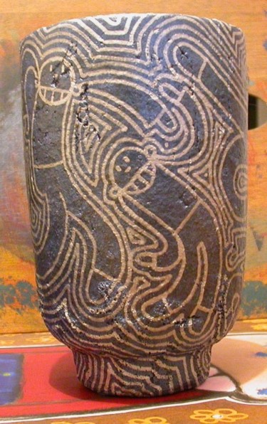 Artisanat intitulée "Vase" par Zarumbatus, Œuvre d'art originale