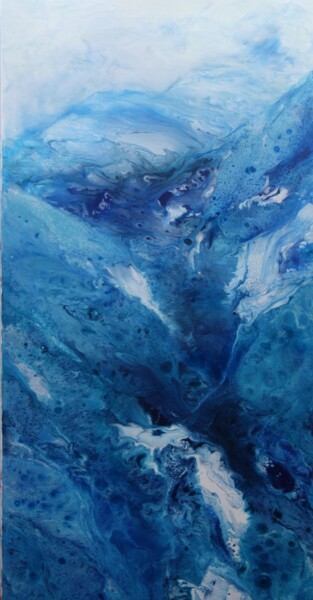 Pintura intitulada "Glacier" por Zdenka Palkovic, Obras de arte originais, Outro