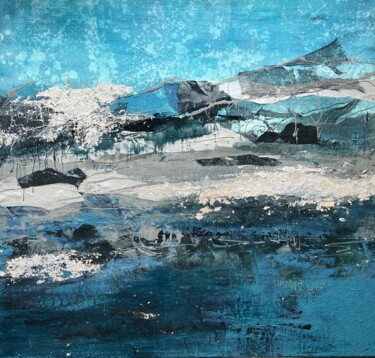 Pittura intitolato "Glaciale" da Zdenka Palkovic, Opera d'arte originale, Collages