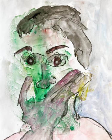 Malarstwo zatytułowany „« Que me reste-t-il…” autorstwa Ananda Eva, Oryginalna praca, Akryl