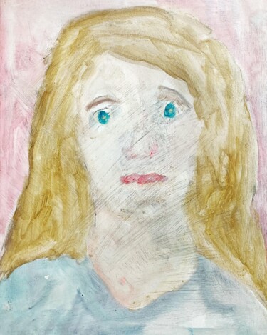 Painting titled "« La femme invisibl…" by Ananda Eva, Original Artwork, Acrylic