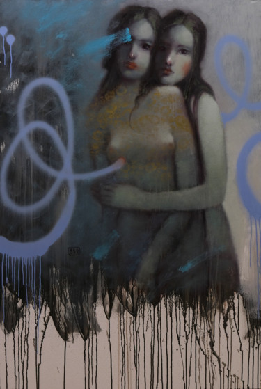 Желание Peinture intitulée "Желание" par Eduard Zentsik, Œuvre d'art originale, Huile