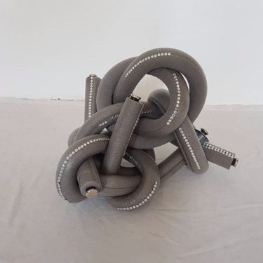 Sculpture intitulée "L'orgie reptilienne" par Zenzivi Nora Yahiaoui, Œuvre d'art originale, Plastique