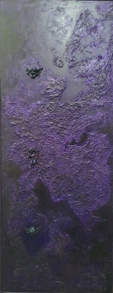 Pittura intitolato "L'ivresse de l'ange" da Zenzivi Nora Yahiaoui, Opera d'arte originale, pigmenti Montato su Pannello di l…