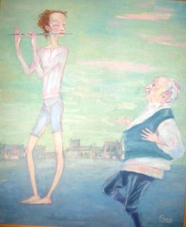 Painting titled "Dance / Танец" by Georgii Zernitskii George Zernitsky, Original Artwork
