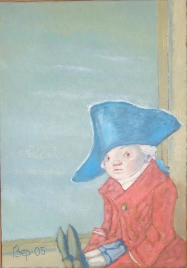 Painting titled "Pavel" by Georgii Zernitskii George Zernitsky, Original Artwork