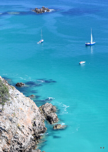 Photographie intitulée "Couleurs de Crozon…" par Zeroual Vincent, Œuvre d'art originale, Photographie non manipulée