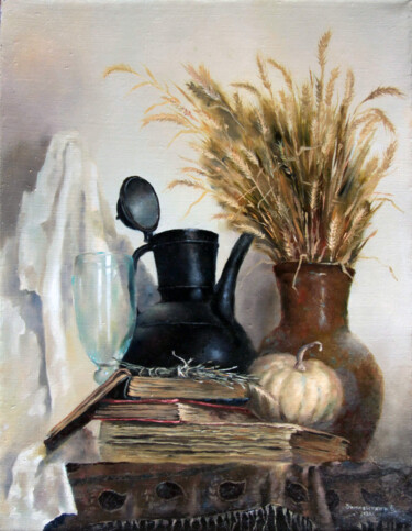 Pintura titulada "Harvest" por Zerrt, Obra de arte original, Oleo