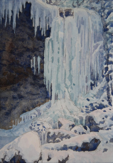 Картина под названием "Суаткан." - Александр Згурский, Подлинное произведение искусства, Акварель