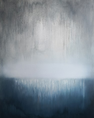 绘画 标题为“atmosfera” 由Weixuan Zhang, 原创艺术品, 油