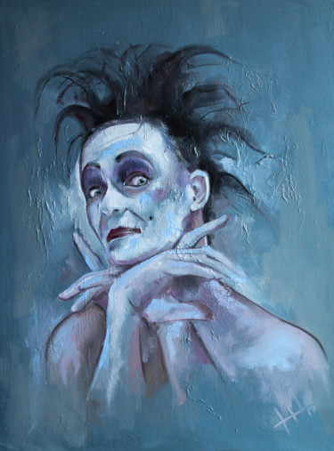 Картина под названием ""Тщеславие"" - Жанна Захарченко, Подлинное произведение искусства, Масло