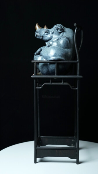 Rzeźba zatytułowany „王者” autorstwa Zhao Yongchang, Oryginalna praca, Brąz