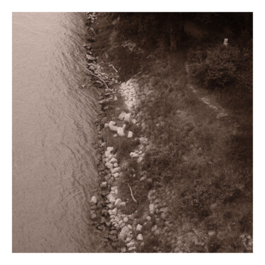 Fotografía titulada "Danube Shoreline" por Zheka Khalétsky, Obra de arte original, Fotografía no manipulada