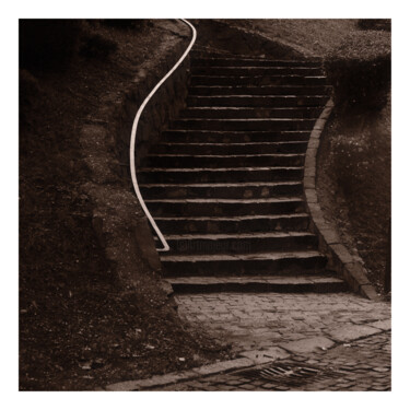 Photography titled "Castle Stairway" by Zheka Khalétsky, Original Artwork, Non Manipulated Photography