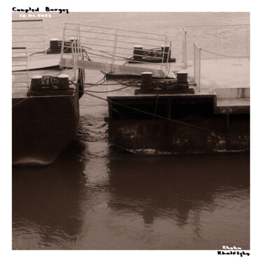 Fotografia intitulada "Coupled Barges" por Zheka Khalétsky, Obras de arte originais, Fotografia Não Manipulada