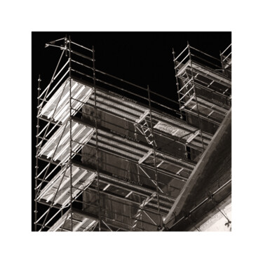 Photography titled "Scaffolding" by Zheka Khalétsky, Original Artwork, Non Manipulated Photography