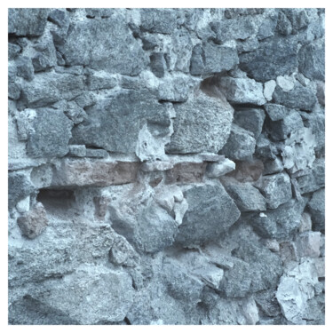 Photographie intitulée "Stone Wall" par Zheka Khalétsky, Œuvre d'art originale, Photographie non manipulée