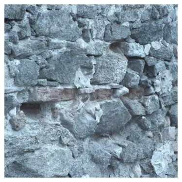 Photography titled "Stone Wall" by Zheka Khalétsky, Original Artwork, Non Manipulated Photography