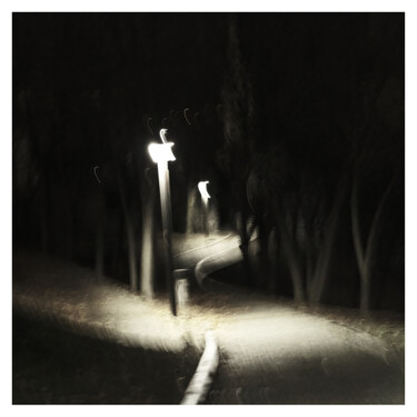 Photography titled "Night Path (Dream o…" by Zheka Khalétsky, Original Artwork, Non Manipulated Photography