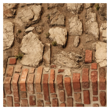 Photography titled "brick and stone" by Zheka Khalétsky, Original Artwork, Non Manipulated Photography