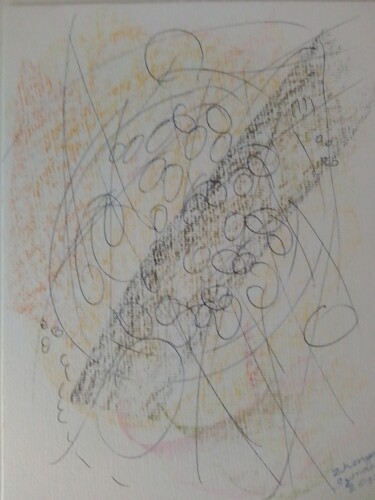 Drawing titled "Art and science 2" by Zhenya Syman Zhenya Syman, Original Artwork, Pastel