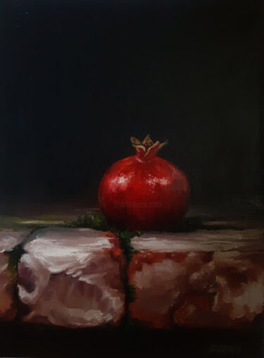 Pintura titulada "SOLITARY SPLENDOR" por Zhirayr Khachatryan, Obra de arte original, Oleo Montado en Bastidor de camilla de…