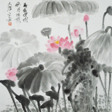 Malarstwo zatytułowany „Fresh Fragrance” autorstwa 志泽 吕, Oryginalna praca, Atrament