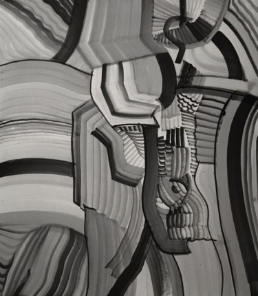 Peinture intitulée "Miles Davis" par Zhao Le Men, Œuvre d'art originale, Encre