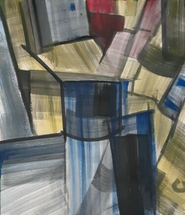 Schilderij getiteld "厨房" door Zhao Le Men, Origineel Kunstwerk, Pastel