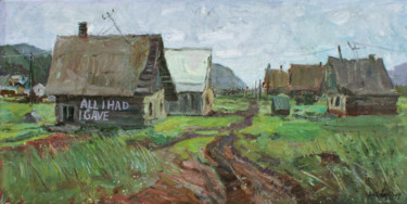 Painting titled "All I hade I gave" by Juliya Zhukova, Original Artwork, Oil