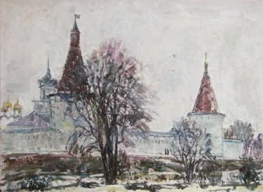 Картина под названием "Tomorrow spring" - Juliya Zhukova, Подлинное произведение искусства, Масло
