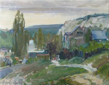 Painting titled "The first Bakhchsar…" by Juliya Zhukova, Original Artwork, Oil