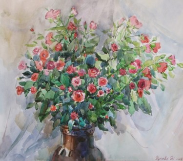 Painting titled "Gift" by Juliya Zhukova, Original Artwork, Oil