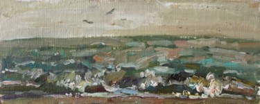 Peinture intitulée "Wave" par Juliya Zhukova, Œuvre d'art originale, Huile