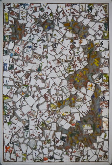 Malerei mit dem Titel "HEOL11837 (Mosaic m…" von Ziemowit Fincek, Original-Kunstwerk, Mosaik
