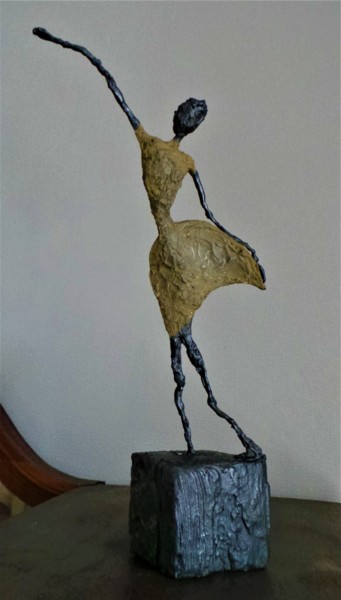 Sculpture titled "20180112-150057.jpg…" by Dominique Gratini, Original Artwork, Plaster