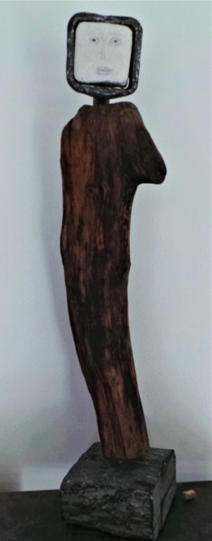 Sculpture intitulée "20171203-143248.jpg" par Dominique Gratini, Œuvre d'art originale, Bois