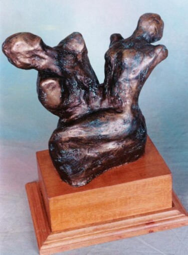 Escultura intitulada "Extase" por Zília Nazarian, Obras de arte originais, Metais