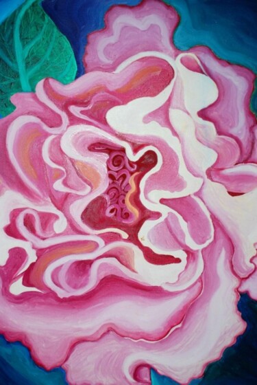 绘画 标题为“Rosa” 由Zita Barbara Sanders, 原创艺术品