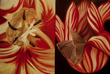 Картина под названием "Transformation" - Zita Barbara Sanders, Подлинное произведение искусства