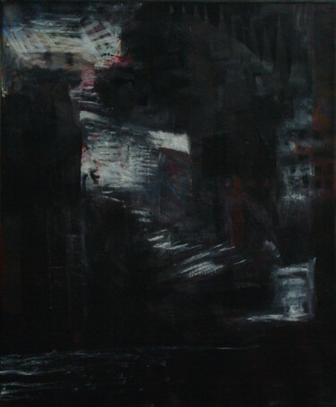 Malerei mit dem Titel "Tunnel Historique" von Ziya Aydin, Original-Kunstwerk, Öl