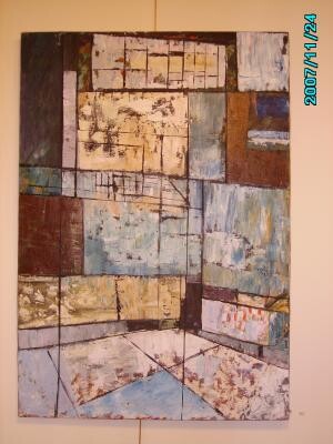 Painting titled "tableau2" by Ziya Aydin, Original Artwork