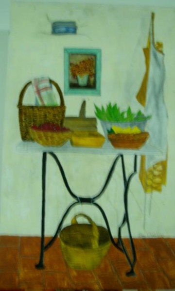 Pintura titulada "Rincon de campo" por Zoa Torralbo, Obra de arte original
