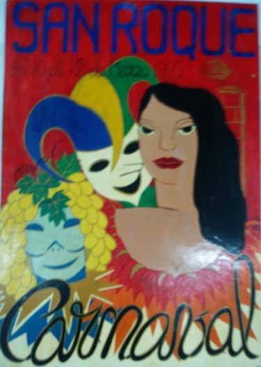 Pintura titulada "Carnaval" por Zoa Torralbo, Obra de arte original