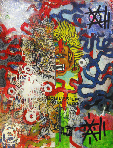 Equilibrium is just a vehicule Painting titled "Equilibrium is just…" by Pierre Ziegler, Original Art, Acrylic